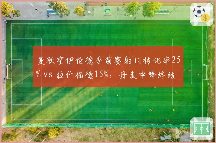 曼联霍伊伦德季前赛射门转化率25% vs 拉什福德15%，丹麦中锋终结能力更胜一筹